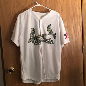 Cardinals jersey XL troops edition.